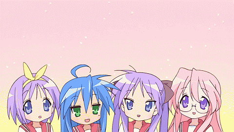 small portion of lucky star opening